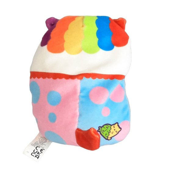 Cats vs Pickles Chonk Clownie BeanBag Plush Stuffed Toy 5.5" - Picture 4 of 6